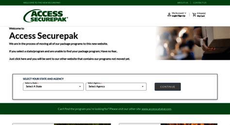 Access securepak app - Access Securepak (PA) 10880 Linpage Place. St. Louis, MO 63132 . How To Order an Access Securepak Care Package via Phone. To place a care package order via phone, follow these steps: Dial 1-800-546-6283; Tell the agent you want to place an order and provide them with all required details; Wait for them to confirm that your order was ...